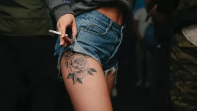 Female Leg Tattoos