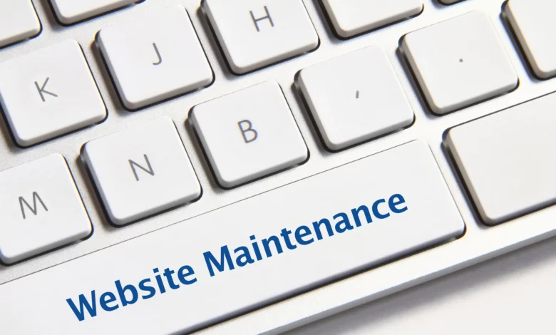 website maintenance plan