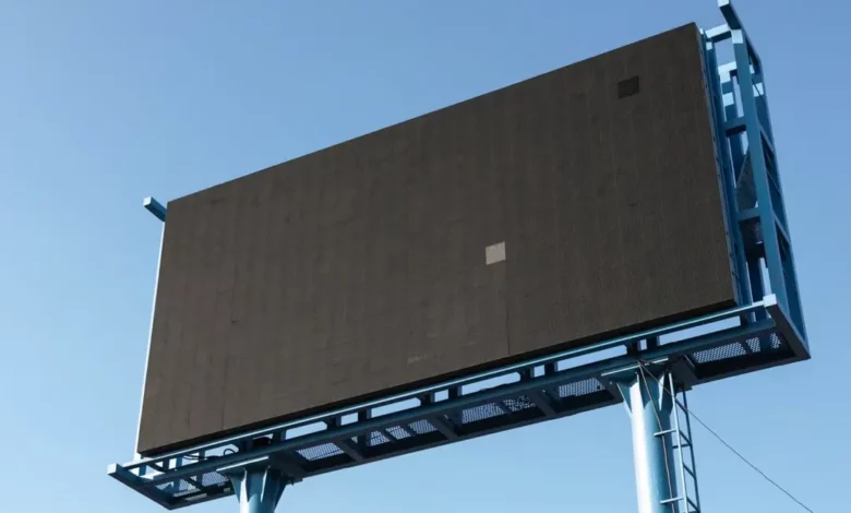billboard on highway
